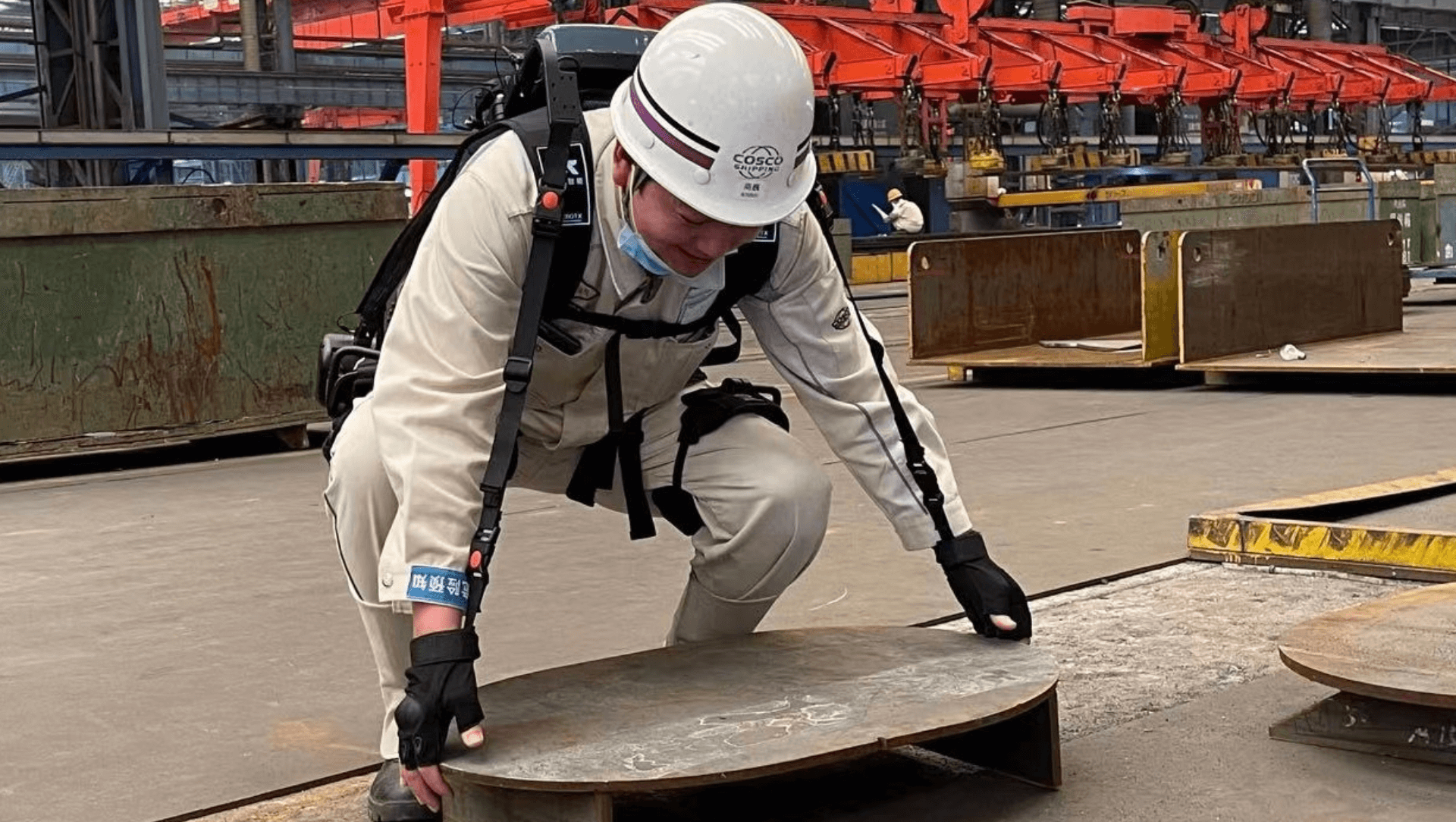 Wearable Exoskeleton for Heavy Lifting